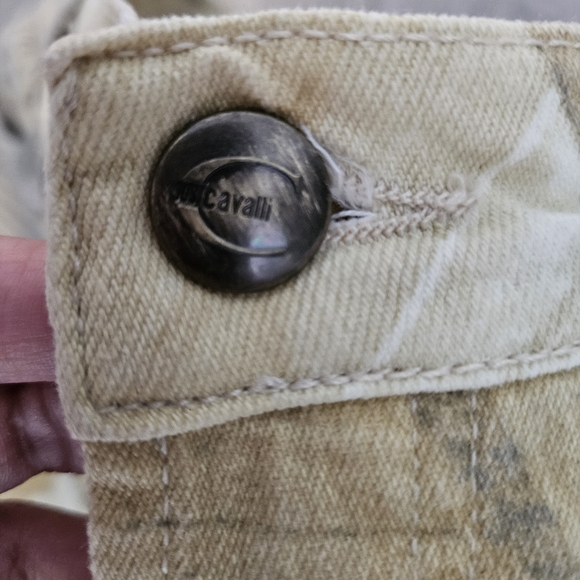 Just Cavalli Palm Tree jeans Y2K/Vintage - Picture 4 of 8